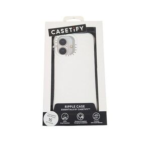 U2N CASETiFY Essentials Ripple Case w/ Magsafe for iPhone‎ 16 - White